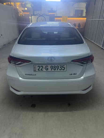 السلام عليكم
كورلا ساز اصلي خليجي تحت الضمان مكفوله كفاله عده طخه بسيطه بالباب الخلفي ترجع بارد موضحه بالصوره فول عده الفتحه
موديل 2024
ماشيه 19الف كيلو بحاله الزيرو رقم اربيل 
رقم الهاتف ***********
السعر 188$
