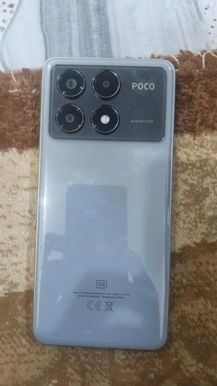 سلام عليكم 
بوكو 6x pro 5G 
جهاز نضيف مستخدم قليل نضافه 90 
سعر 450 مكاني كوت


**إذا كنت صاحب هذا الإعلان وتريد حذفه لأي سبب، رجاءا أرسل رسالة إلى الدعم الفني**