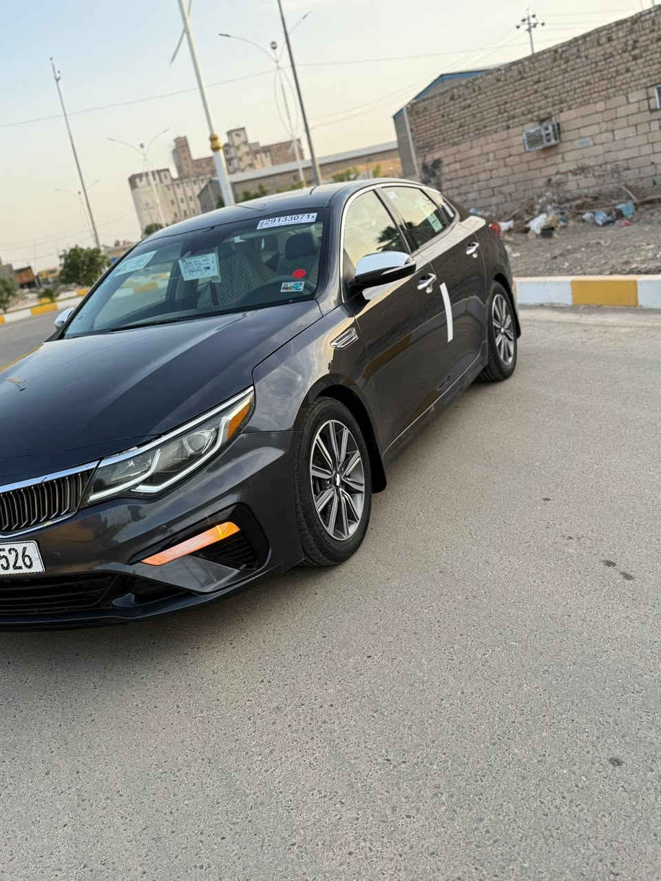 كيا اوبتيما 2019امريكي تبديل بنيد وجاملغ صبغ بدون داخل رقم بغداد بأسميمواصفات فول 1/1عدا البنوراما 
بصمه ابواب بصمة تشغيل
شاشه جبيره كشنات كهربائيه تبريد تدفئه
حساس امامي خلفي رادار كشنات جلد كامره
لد امامي خلفي كشن ذكي ماشيه 80الف
مكينه تيربو مامفتوحه كير حداديه تخم تاير جاهزه للاخير
السعر123 وبيها  مجال قليل السياره ناصريه مركز
للاستفسار *********** ///***********
