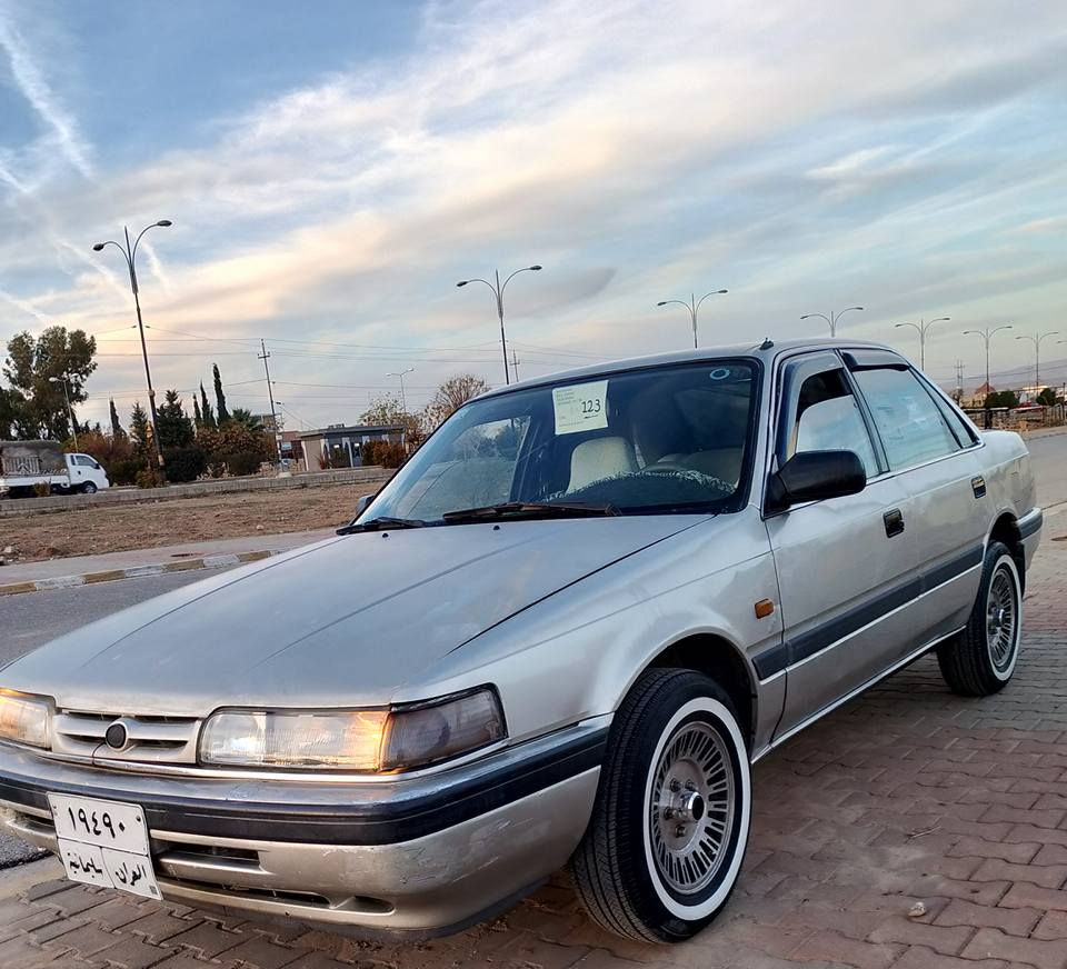 ***********
مازدا 626
مۆدیل 1988
گێر عادی
بەرەدەرگاو سەفی زۆرجوانە
تایەو ویلی سۆپەر خەت سپی
مەکینە هەشتو بەخ
سەرفو بوخاری نیە
دەعمو لێدراوی نیە
خایسی نیە
نرخی40 معامەلە شمشمل, السليمانية
