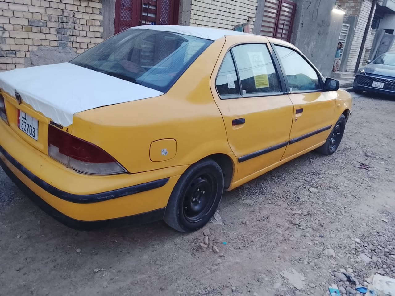 سلام عليكم شباب سمند موديل 2009 رقم بغداد دولي الجديد مصفره هيئه غرامات سنويه 2031وهزه كله جديد سياره صدر امامي خلفي جديد تخم تاير نص عمر  دشبوله جديد فطر مابي سياره كلش حلوه كاعده مكينه وكير خير من الله تبريد ثلج خير من الله سياره تكم ولغود  مكفولات خياس مكفول سعر 27 بيه مجال بصيط صور كدامك رقم هاتف:  *********** غير متواجد عل فيس
