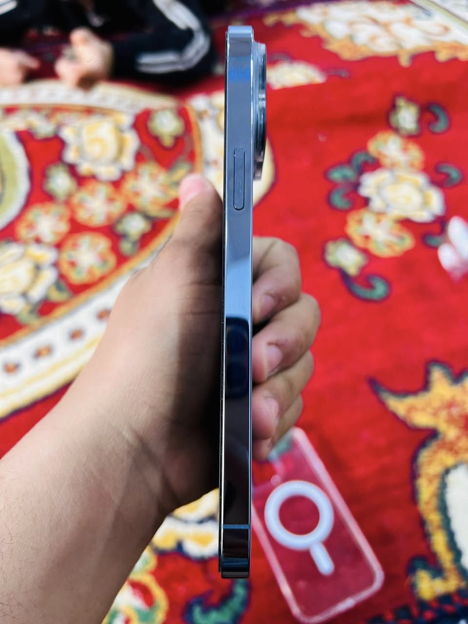 سلام عليكم شباب جهاز ايفون 13بروه ماكس للبيع شرق أوسط ما مفتوح نضافه فول بطاريه83 السعر خاص ***********
