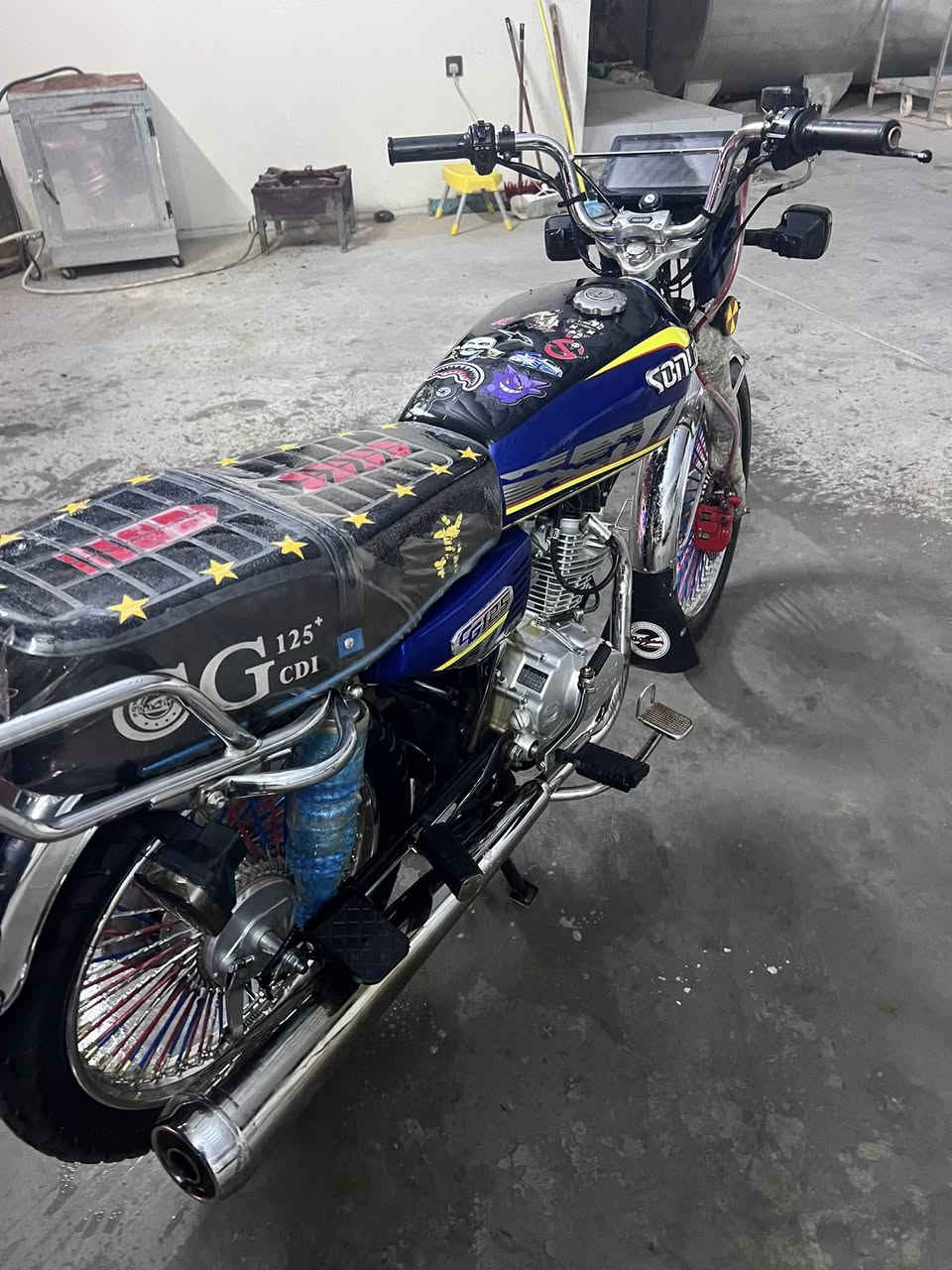 السلام عليكم دراجة تايكر موديل 2025  لون ازرق 4كير مكفولة كفاله عامة  العنوان ديالى ناحية جديدة الشط السعر 750 الف وبيهة مجال بسيط رقم الهاتف ***********
