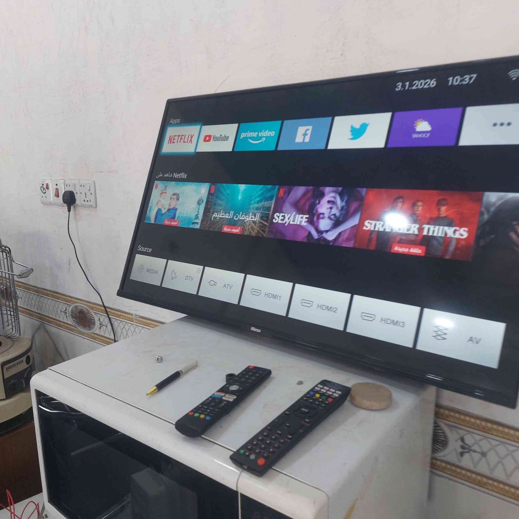 شاشات ام لنت باله كويتيه شرط الشغل العنوان البصره قضاء المدينه خلف محطة الوفود الحكوميه البدران للاستفسار ***********
