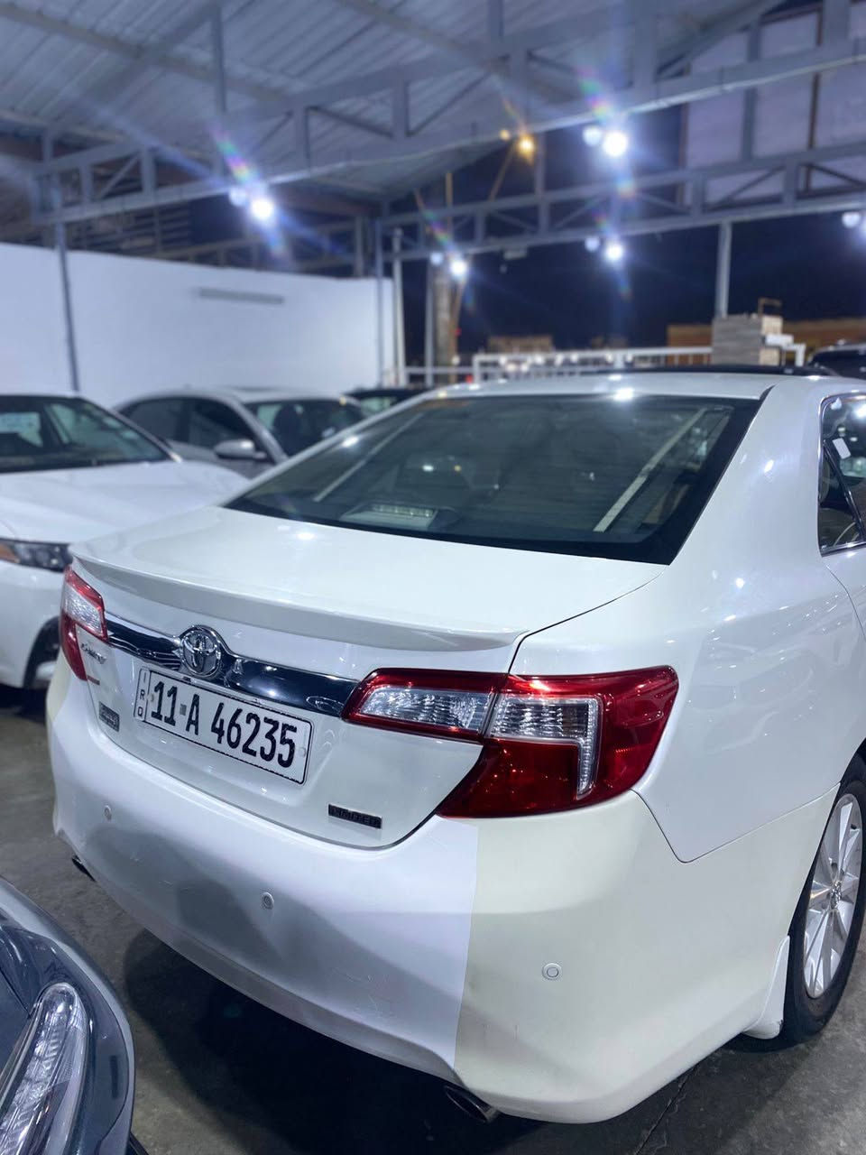 كامري2012 خليجي مكفوله كفاله عامه ماشيه190
فول موصفات عده بصمه 
فتحه سقف برده خلفيه كهرباء شاشه كبيره 
تحكمات بل ستيرن
كرسي كهرباء
سعر 155$ بيهه مجال
عنوان:الأنبار هيت شارع المعارض 
رقم الهاتف:***********
