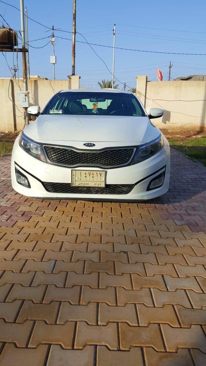 اوبتيما 15 /وارد امريكي بيهه جاملغ وبنيد ضربة امريكا وطخة بسيطة بالمدگر الايمن /ماشية 130 الف ميل /ماضارب بيهه اي ايرباك /رقم ذي قار بسمي تخم تاير شاده صارله يومين حدادية ميه بالميه تبريد ثلج /سيارة جديدة كلش اي نقص مابيهه.الاتصال على الرقمم
*********** السعر 120
