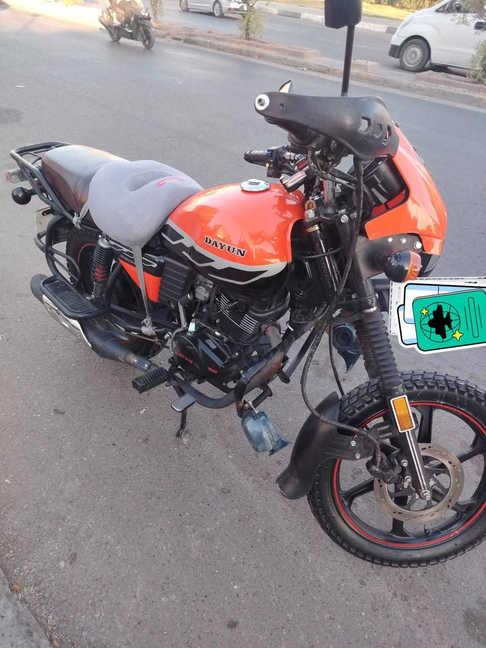 🔥 للبيع دايوان جبلي 200cc موديل 2023 🔥
✅ موديل: 2023 طالعة بال25 شهر الثامن
✅ محرك: 200cc
✅ الحالة: ممتازة جدًا
✅ الماكينة شرط، ما بيها أي نقص أو عطل.
✅ جاهزة للاستخدام مباشرة، ما تحتاج أي مصروف.
✅ الإطارات، الدسك، والتعليق بحالة جيدة.
✅ مزودة بواقيات يد، زجاجة أمامية، حامل خلفي، ومطفأة حريق.
✅رقم بغداد وبأسمي، أوراقها كاملة وجاهزة للنقل.
💰 السعر المطلوب: 2,850,000 دينار عراقي
📍مكاني بغداد،  السعر قابل للتفاوض بالمعقول بعد المعاينة فقط.
للاستفسار أو المعاينة راسلني على الخاص أو اتصل
***********
