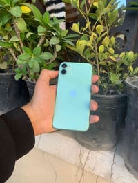 أيفون11 العادي الذاكره 128البطاريه مستبدله فقط الجهاز نضيف فول شخط ماب...