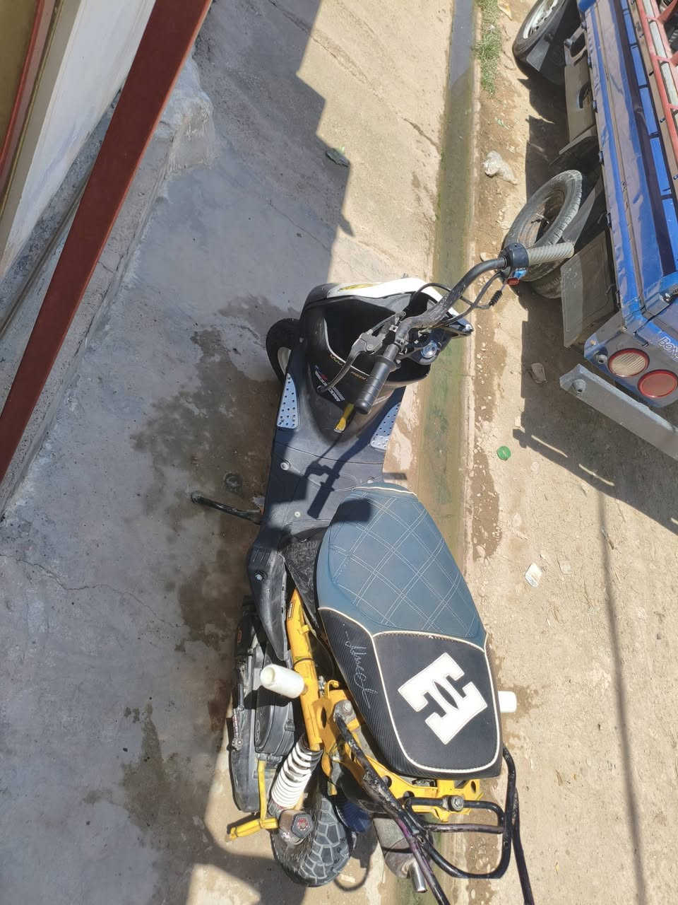 سلام عليكم دراجه ماكس عدله مال لعب 55 شلعه معدل سعر 350بيه مجال عنواني ديالئ بعقوبه الرحمه***********

