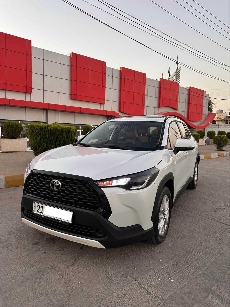 کرۆلا کرووس 2024  HEV فولل مواسەفات بێ بۆیاخ و سارد سۆنەرم داناوە 44.000 ڕۆشتووە فول ماسەفاتە مواسەفات جیاوازە..... 
197 گەڵاو ماجالێکی برایانە بۆ زانیاری زیاتر پەیوەندی بکە 
***********
*********** السليمانية, العراق
