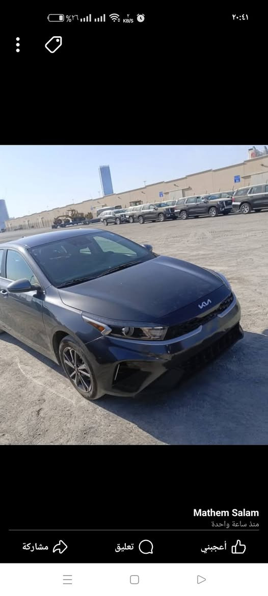 فورتي 2023
مكينة 2000 دووش

تحديد مسار

رادار امامي 

تبديل جاملغ فقط فقط فقط

حادث بسيط جدا 

السيارة حرة مرقمة ذي قار 

وجاهزة من كلشي 

مكينة وكير وتبريد وحداديو ماناقصها برغي 

بيع مستعجل

للاستفسار الاتصال 

***********
