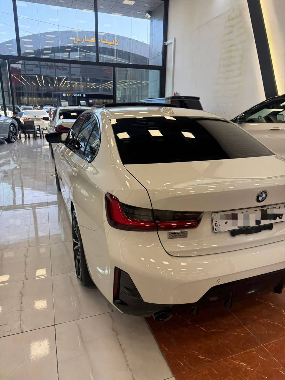 BMW 330i M PACKAGE 2024
V4 20-TURBO 
ژمارە هەولێر جاهیز 
6 هزار روشتووە 
نرخی 330 وەرقە و مجال
توزێک بونیت بویاغە 
بێ ناوگرتن 
ئێرباک سوکان و شان سیستەم 
شوێن هەولێر 
0751-2004-377
0772-818-6453 أربيل, العراق
