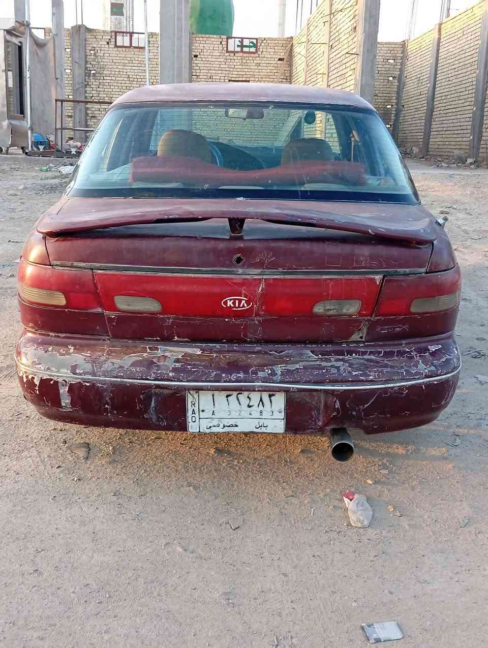 السلام عليكم سيفا للبيع موديل 96 رقم بابل شرط التحويل سنويه29صدر امامي خلفي نفض والكشر كدام العين محرك مفتوح وكير عادي السعر 22 وبيهة مجال واسط الصويره هاتف..***********
