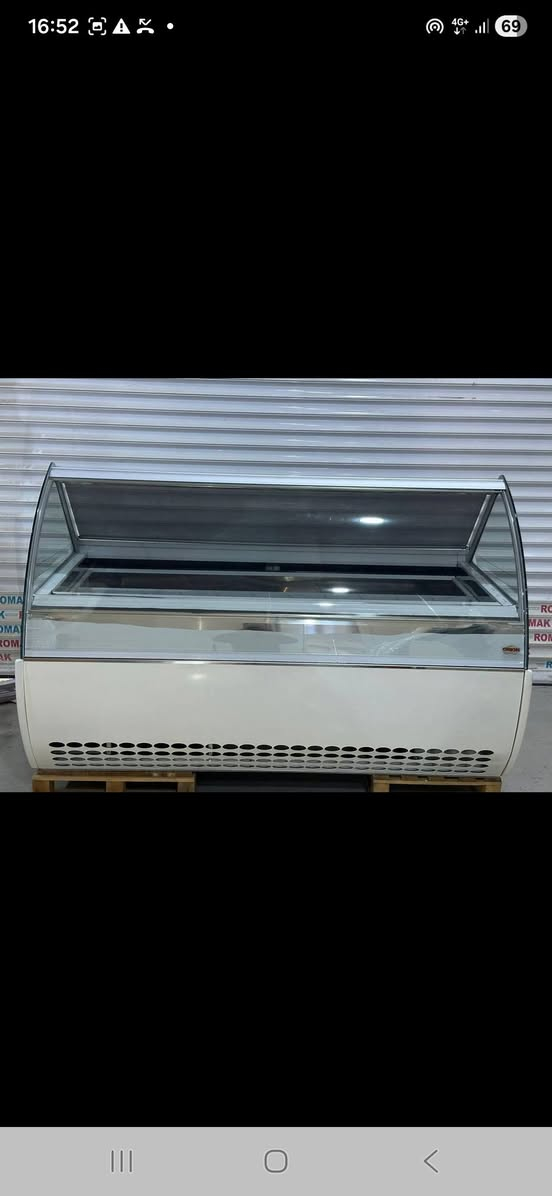 عارضة ايسكريم للدوندرمة  GELATO شركة اوريون الإيطالية 🇮🇹 ١٦ حوض او بلانك ٢٢٠ سم سنكل فيس دبل كومبريسر جديد بالكارتون غير مستخدم موديل ٢٠٢٢ اتصلو بنا واتساب العنوان السليمانية مدينة 🌆 الابتسامة 😊 نحن بخدمتك *********** /
