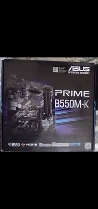 للبيع بورد اسوس برايم B550 m-k   نضافته جدا عاليه كامل ملحقات اي نقص م...