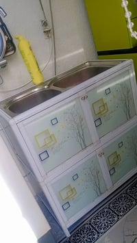 كاونتر خشب • سنكي • حله