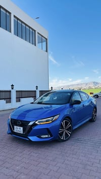 ﷽ ‏‎نيسان سنترا 2023 SR 💙 سياره رقم جاهز بدون مصرف  ‏‎سياره اعله فئة ف...