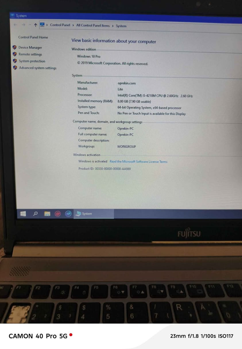 لابتوب فجتسو
كوراي 5 جيل رابع
رام 8 كيما هارد 320 ويندوز 10 
مراوس بايفون
عنواني طويريج ام الهوى او حله ابو غرق المصيب, بابل


**إذا كنت صاحب هذا الإعلان وتريد حذفه لأي سبب، رجاءا أرسل رسالة إلى الدعم الفني**