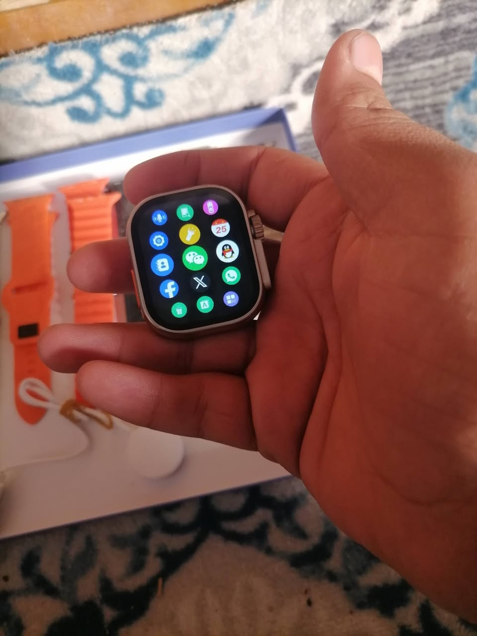 للبيع ساعة Ultra 3
ملحقات كامله ✅
7 سير✅
شحن لاسلكي✅
مكاني نجف.. ولا يوجد توصيل،
السعر 30الف وبيه مجال حك الجيه،
للتواصل خاص.


**إذا كنت صاحب هذا الإعلان وتريد حذفه لأي سبب، رجاءا أرسل رسالة إلى الدعم الفني**