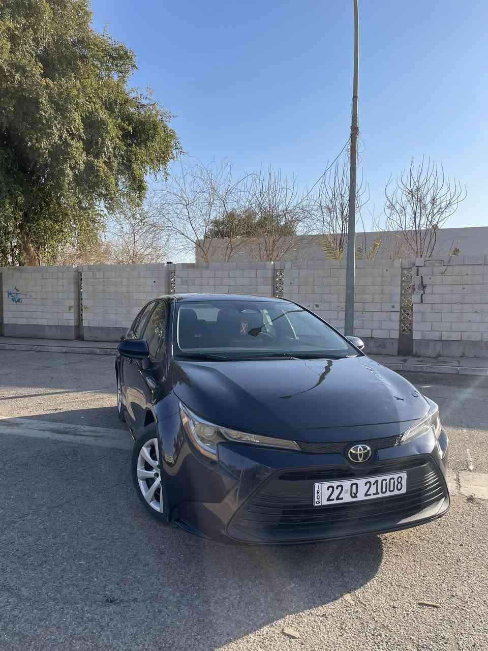 للبيع
كورلا موديل 23 Le 
وارد أمريكي 
بجم كبس 
 رقم اربيل  
سنويه بإسمي 
حادث جانبي 
تبديل بيبان ثنين نفس الون بلاد السيارة بدون
هند بريك بصمه 
رادار امامي توقف آلي 
ماشية 51 ميل 
السياره جاهزه بدون اي نقص
السعر155بي مجال
الاتصال ع الرقم 📞 ***********
