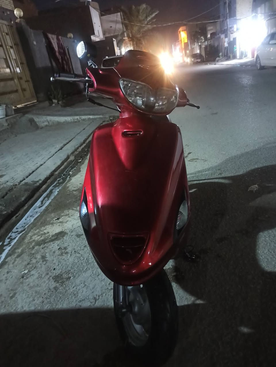 السلام عليكم دراجه شوفت عينكم ما ناقصه شي كهربائيات كله شغاله باتري سلف هندر صالنصه رياضي fm كفرات مختم تايون دبلات وره كدام هورن السعر 475 وبيه مجال للشراي متواجد ماسنجر او الاتصال علئ الرقم ***********
