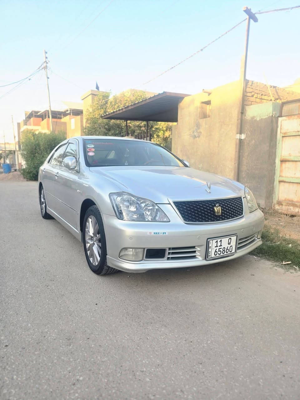 السلام عليكم
شاهينه للبيع فقط 2005 اصل تلث دكم كرستال رقم بغداد انكليزي بسمي قرار 48 بفترة الشهرين شرط المداور سنويه ل29
تلث بردات 
خمس بصمات 
دبل شاشه تاب 
رادار حساس امامي خلفي
تبريد قطعتين ثلاجه 
شاصي 80 المرغوب 
فول عدا الفتحه 
مكينه كير حداديه باتري تاير كله بشرط 
كفاله عامه من كص وضربه واصوليات 
العنوان بابل الحمزه الغربي 
السعر 160
اتصل وبيك خير وتدلل 
***********
