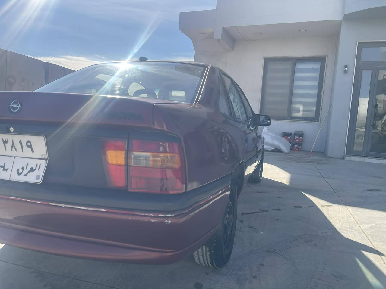 اوبل فتكرا موديل 90 حجم مكينه 2000 محرك او كير كل بلشرط انطي سنويه باقي له 8 اشهر يخلص بدون دفتر بانزين مكان طوز خرماتو ***********
