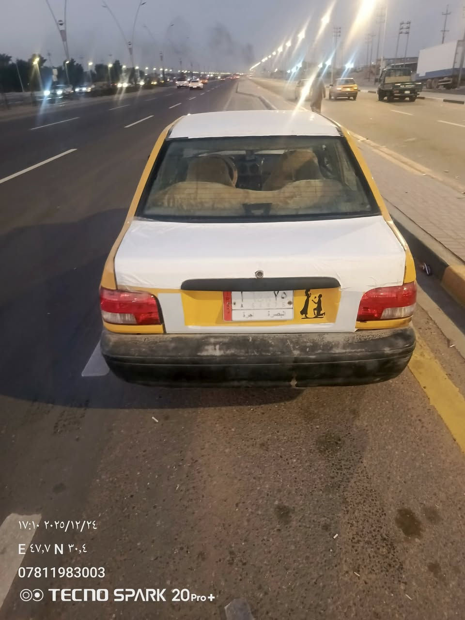 اسلام عليكم سايبه موديل ١٥ جاهزه السعر ١٨ ورقه حلوه حيل احله من الصور العنون البصره الزبير هاذه رقم صاحب السياره لا تعلق مو اليه والله مواليه ‏‪***********‬‏ هاذه رقمه يم السعر حلوه كلش الله شاهد
