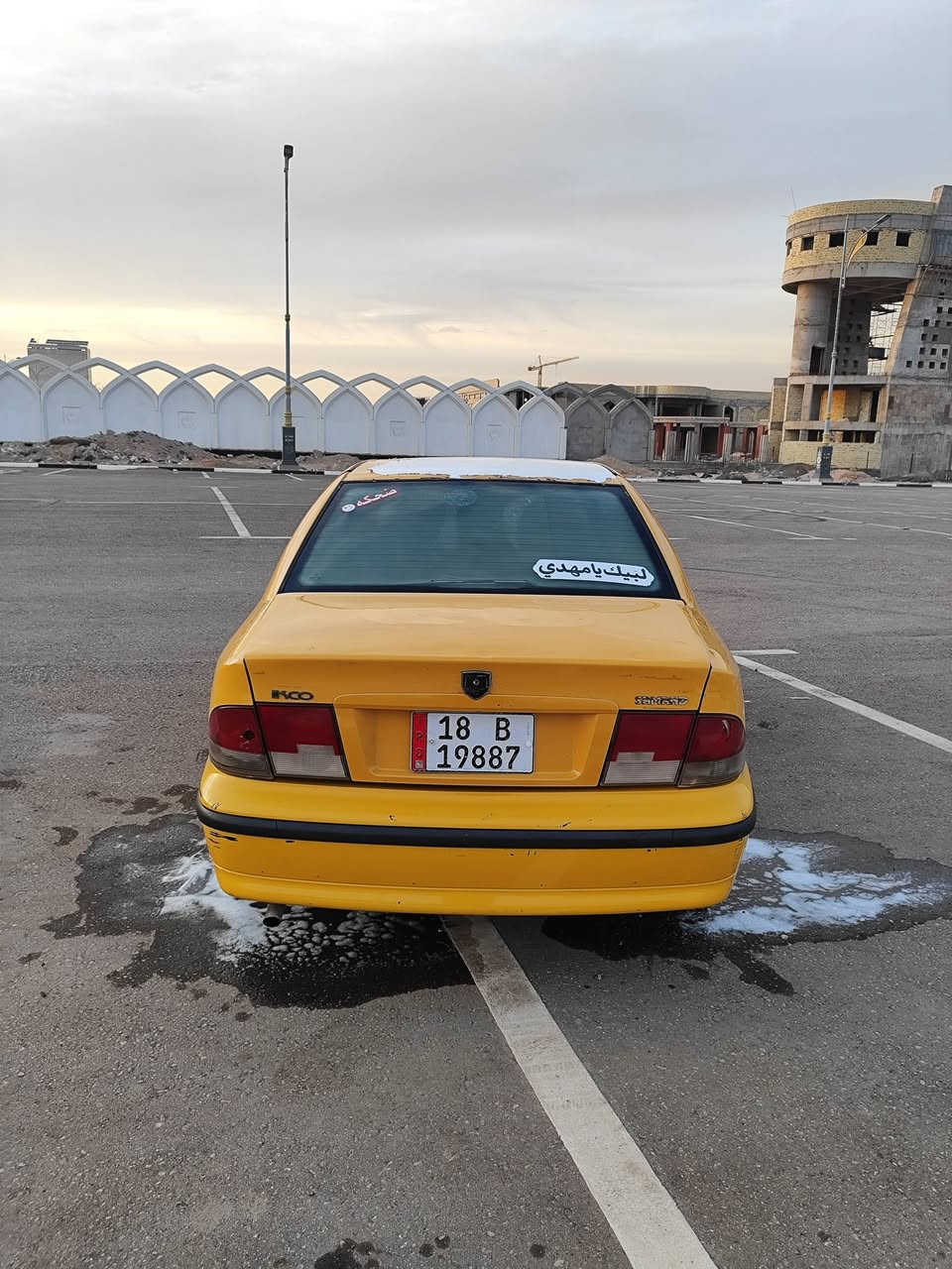 سلام عليكم/سمند مديل 11 رقم بابل مصفره هيئه و غرمات سنويه لل 28 حداديه زينه تخم تاير جديد كهربايات شغاله تبريد عوزه بس  كمبريسر  ربط سياره كدام عينك تجي و شوف محركه بيه خيط بخار بيه ضربه بل جاملغ خفيفه موضحه بل صوره سعر 25بيه مجال 
مكاني كربلاء رقم هاتف *********** تصال فقط ما متواجد على فيس
