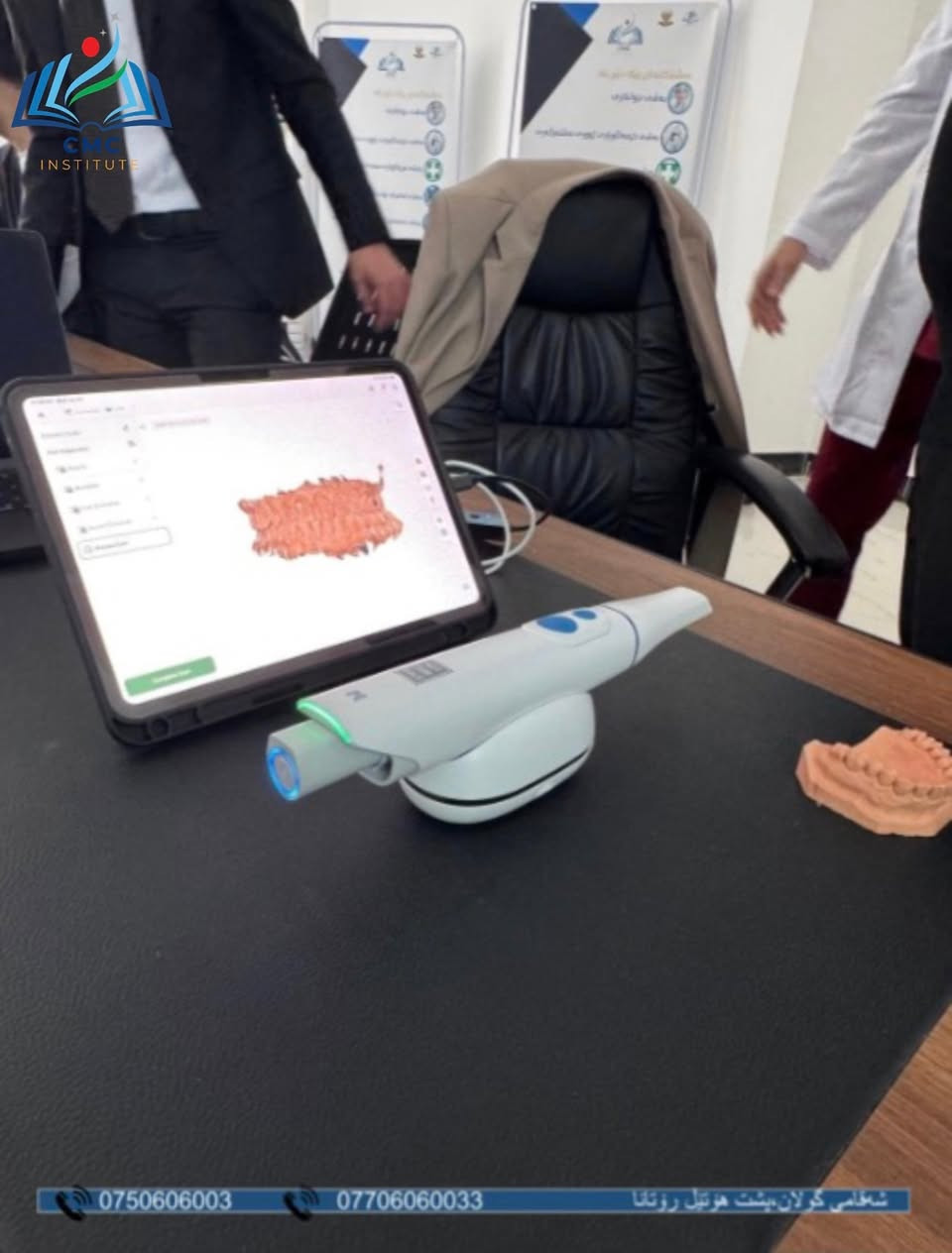 ئەمڕۆ لە بەرواری ٢١/١/٢٠٢٦ سیمینارێک و وانەیەکی پراکتیکی لە  پەیمانگای CMC بەشی دروستکردنی ددان ئەنجامدرا بە هاوکاری لەگەڵ کۆمپانیای Vanest Dental Care 

کە تیایدا تیشک خرایە سەر سکانکردنی ناو دەم و تەکنەلۆژیا مۆدێرنەکانی پزیشکی ددان.
بە مەبەستی بەرزکردنەوەی زانیاری و تێگەیشتنی پراکتیکی خوێندکاران  لە تەکنەلۆژیا مۆدێرنەکانی پزیشکی ددان.

لە کۆتایی سیمینارەکەدا بڕوانامەی ڕێزلێنان لە لایەن ڕاگری پەیمانگە پێشکەش بە تیمی ڤانێست کرا وەک ڕێزلێنانێک بۆ بەشدارییە بەنرخەکەیان .
‎📍 ناونیشان: شەقامی ٤٠ مەتری، بارامبەر پارکی سامی عبدولرحمان، پشت هۆتیل رۆتانا
📞 ژمارەی پەیوەندی:
***********
***********
