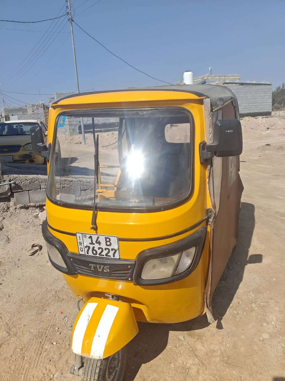 السلام عليكم تكتك TVS  موديل 20 رقم انكليزي سنويه باسمي البدي شوف العين المحرك جديد مكفول التكتك معمره تشغيل نكره سلف السعر 6 ملايين
العنوان بصره كرمه علي 
واتساب  ***********
