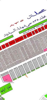 مكتب ابوساره للعقار قطعة أرض للبيع مساحه ٦٢ونص  واجهه ٥متر يوجد تشجير ...