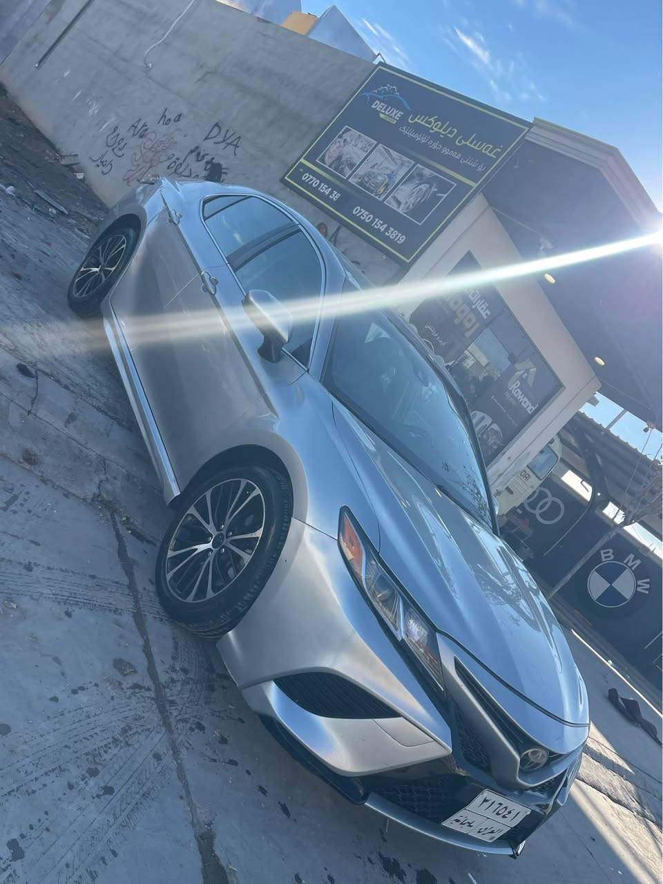 ‎﷽﷽
کامری مۆدێل ٢٠١٨ مواسەفات se کوشن جلد - کوشت کارەبا - شاشە گەورە - کامێرە - گێڕی سپۆرت - گێڕ لەسەر سوکان - ڕاداری پێش - ڕاداری خەتی جادە و تەحدید سورعە - سەیارەکە بێ مەسرەفە و جایزە تایەی تازە و ڕۆن و هایدرۆلیکی گێڕ و پاتری تازەیە 
گێڕ و مەکینەی بێ کێشەیە ٤ پارچەو پەڵەیەک بۆیاخی  هەیە بە بی ئرباگ تەقین هیچ ئرباگیک نەتەقەوە  سعر ١٦٧ گەلا *********** السليمانية, العراق
