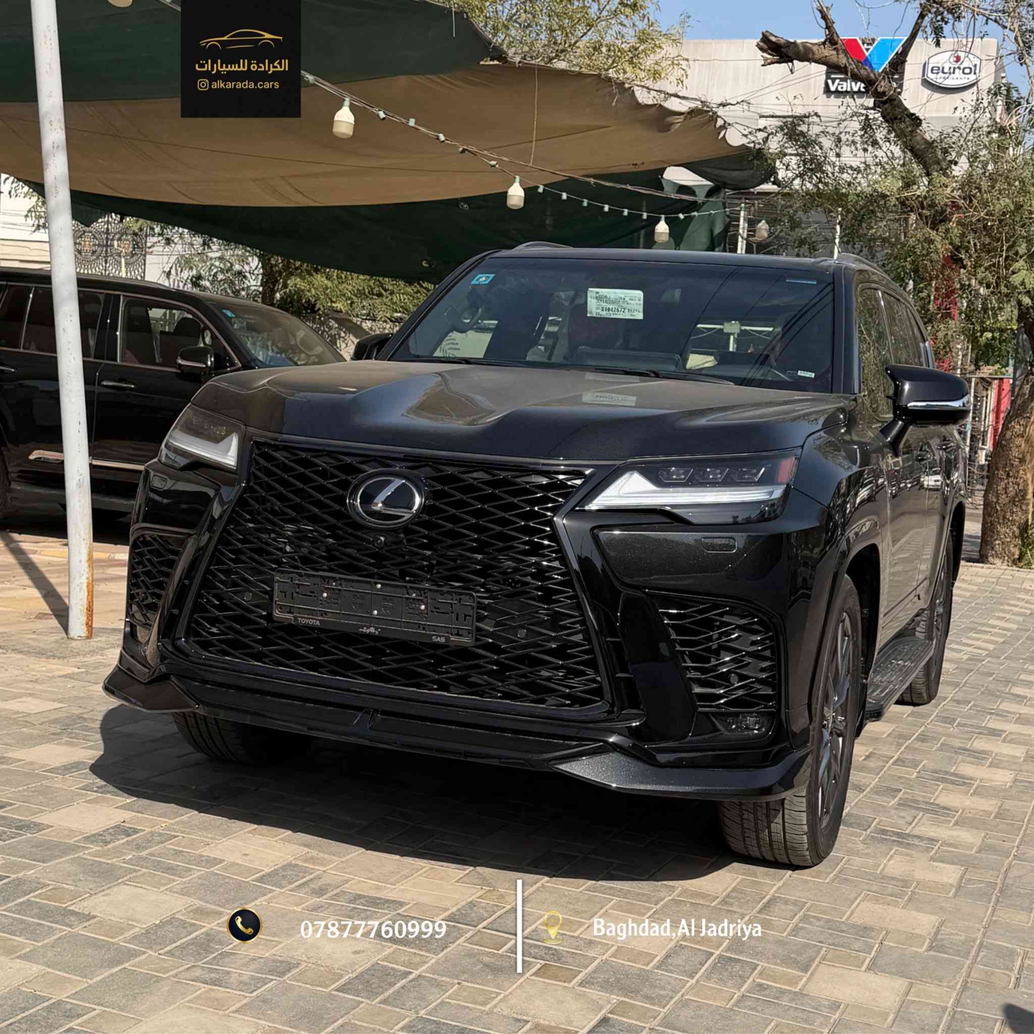 _ النوع:[ LX600 F sport] رقم بغداد
_ الموديل: [2024]
_ الكيلومتر: [2000km]
‏_ [ sas - مغلفة - مكفولة كفالة عامة]
_ السعر: [$$$]
_ الموقع: بغداد – الجادرية 
_ للاستفسار: ***********
