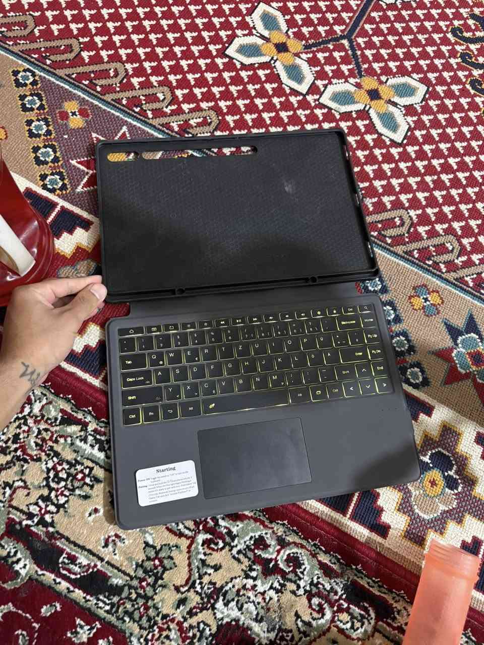 كيبورد ايباد +تحويله مال حاسبه + شاحنه ساعه ابل كلهن اصليات امزون ليريده قطعه يراسني توصيل 3


**إذا كنت صاحب هذا الإعلان وتريد حذفه لأي سبب، رجاءا أرسل رسالة إلى الدعم الفني**
