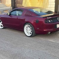 موستنك موديل 2014اصل بروميوم سياره ماشيه ٧٦ بيهه قطعه وحده صبغ فقط شرط...