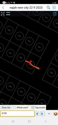 للبيع نص قطعه ١٢٥متر بطلية بصف الركن رقم القطعه 6128 للاستفسار  077149...