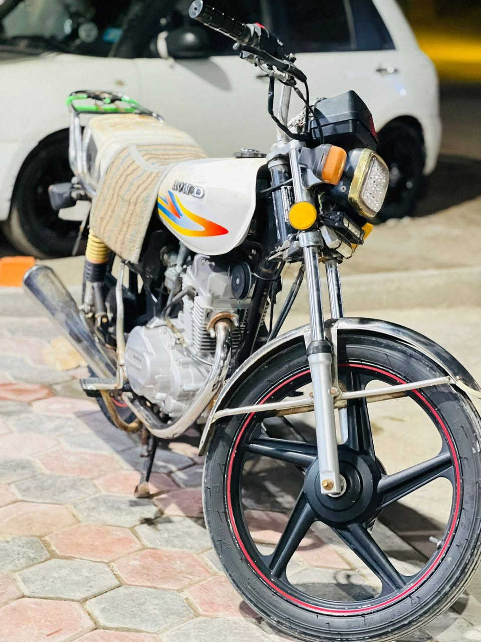 دراجه هونده للبيع
أوراق اصولي مكينه مامفتوحه برغي
موديل 2021  مكاني بابل هاشميه
سعره 550 وبيه مجال


**إذا كنت صاحب هذا الإعلان وتريد حذفه لأي سبب، رجاءا أرسل رسالة إلى الدعم الفني**