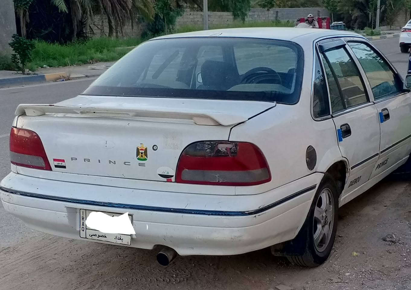 برنس ٩٦ فراشه رقم بغداد تحويل مباشر 
بلاديه لا خياسات ولا ضربه تايرات صدر كفاله
محرك مسكر قيد التجفيت باجر تكمل كفاله 
كير اوتوماتيك كفاله جاهزه كهربائيات جاهزه 
( عليه غراميه ٥ ورقه تنزل من لسعر عند التحويل )
مكانه واسط الزبيديه بيع فقط شراي يتصل ع الرقم 
*********** لسسعر ٣١ $ بيه مجال قليل جدآ
