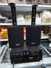 سستم صوت من ماركه اسوار ASWAR جديد ممستخدم فقط مفتوح من الكارتون للفحص...