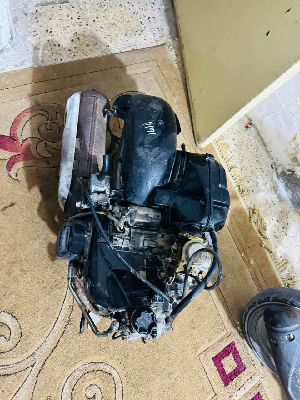 سلام عليكم الغوالي 
مكينه دراجه نوع فراشه 140 شغاله كل نقص مابيه مفتوحه مره  وحده تجفيت درجه اولى كله ابلادي كابريته شوته  سلف هندر كله شغالات مابيه اي نقص سعر 100 وبيه مجال قليل حك الجيه


**إذا كنت صاحب هذا الإعلان وتريد حذفه لأي سبب، رجاءا أرسل رسالة إلى الدعم الفني**