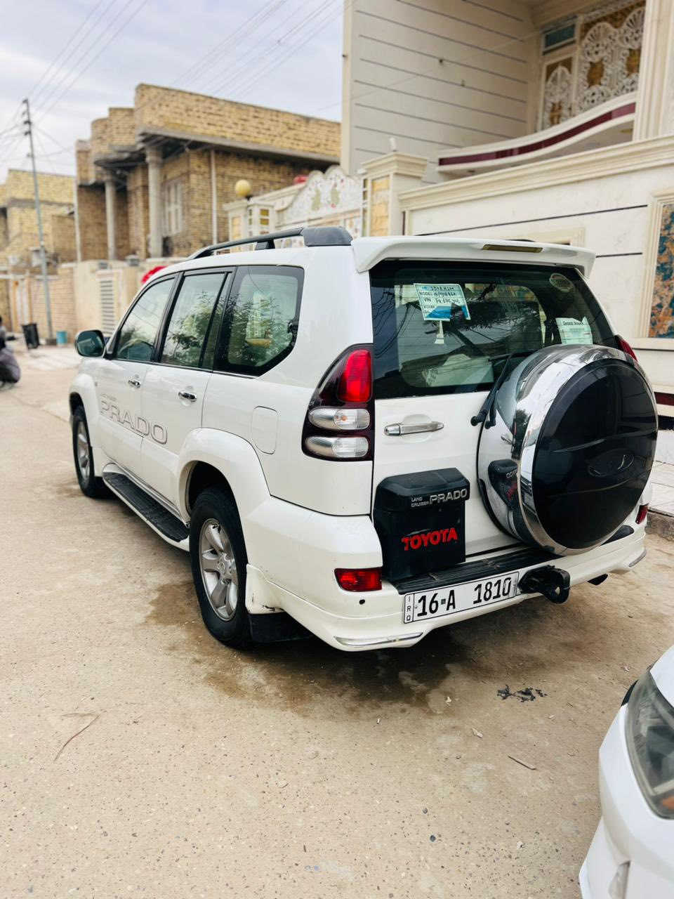 السلام عليكم سياره نوع ابرادو للبيع موديل 2008 تفاصيل مذكوره نصاً بلسونار سياره جديده مال جاي من كل نواحي جاهزه ونظيفه مكان سياره ميسان لسعر 140 وبيها مجال الشراي يتصل ***********
