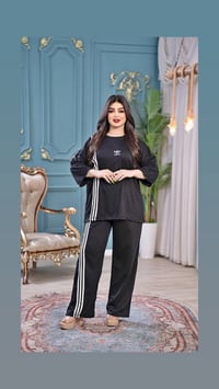 تراك نسائي • قماشة زبدة • XL-XXL