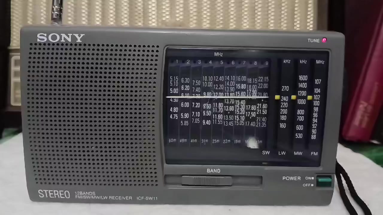 راديو "هنا مدريد" عبر الموجة القصيرة SW 11.95  
 سوني SONY طراز ICF-SW11
اليابان  - 1999
الأربعاء 11 مارس 2026


**إذا كنت صاحب هذا الإعلان وتريد حذفه لأي سبب، رجاءا أرسل رسالة إلى الدعم الفني**