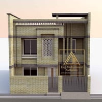 تصميم منزل طابقين بمساحة 200م٢ بنظام الهيكل الانشائي حسب الطلب.. لطلب ...