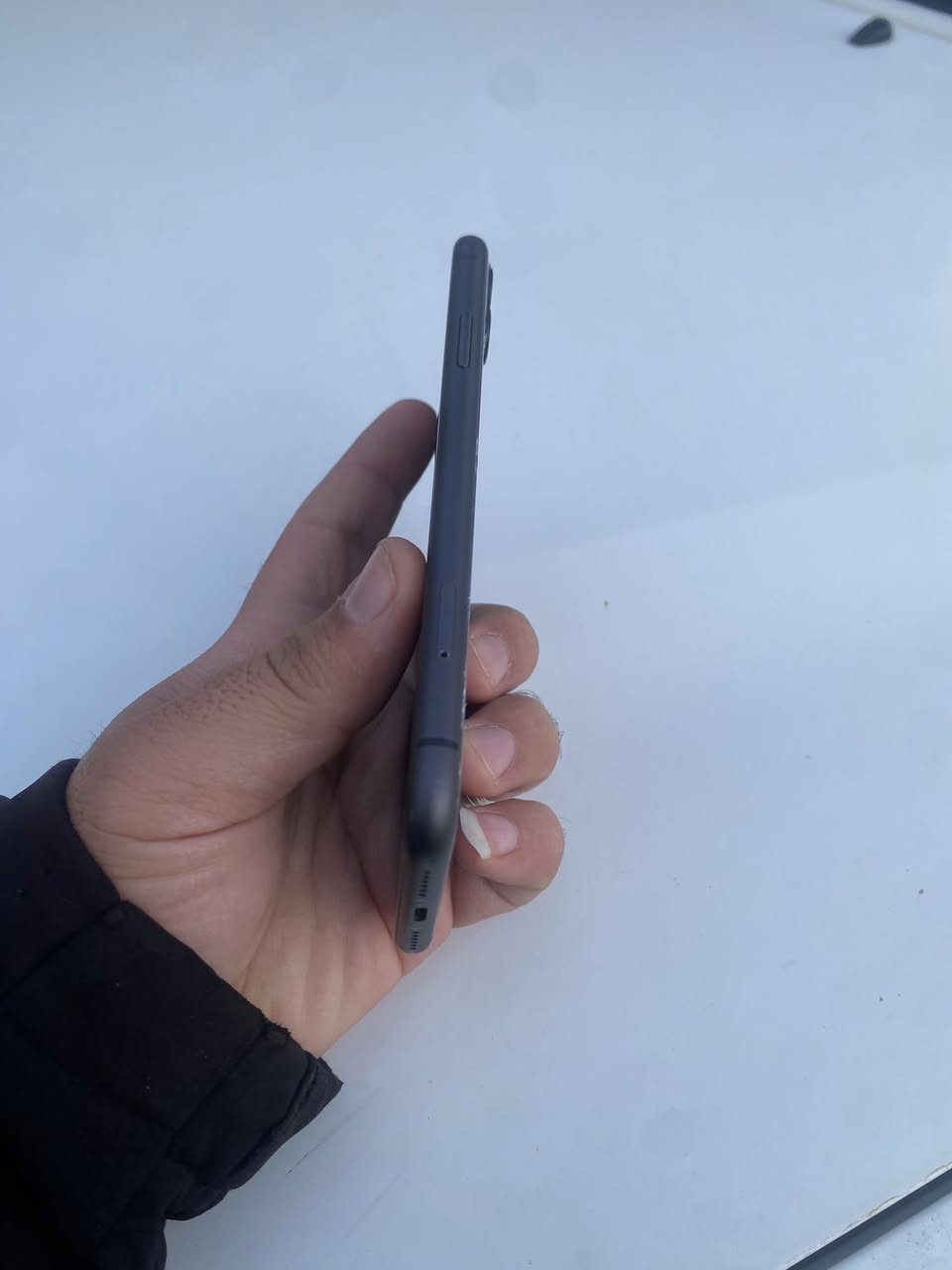 للبيع ايفون 11 ذاكرته 128 كيكه جهاز لوك مابي كل عيب كاميراته فول شاشه بلادي فيس ايدي شغال جهاز كل بلادي شرط حاسبه هواء مامفتوح بطاريه بلادي 86 شرط مايصرف شحن فقط بي هدا فطر بظهر نمودج M أمريكي سعر 225 وبي مجال خاص او اتصل ***********
