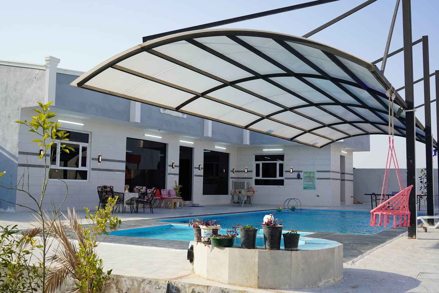 السلام عليكم (منتجع رنة ميVIP) نفتتح حجوازات العيد متوفر حجز على مدار الاسبوع للاستفسار *********** واتس
