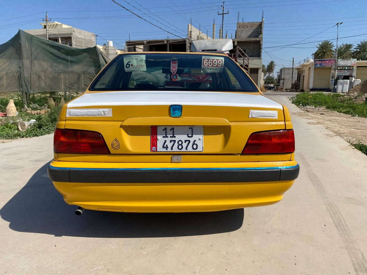 سلام عليكم 💛💐
بيجو بارص 2015 رقم أنكليزي بأسمي تحويل ثاني يوم هيئه غرامه مصفره هزه جديده بيهة فقط بنيد صبغ والجاملغ صفحة السايق  لباقي كفاله
مكينه فرنسي 🇫🇷 كير ايراني 🇮🇷 كفاله عامه 💯 لا تنقيص ولا تبخير 
صدر امامي خلفي نظيف
تبريد ثلج ❄️
تخم تاير جديد 
كهربائيات كلها شغاله لايت عالي زنزن + بلاجكتورات
مسجل AUX+ بلوتوث
اشاير بالمري 
السياره جديده بمعنه الكلام وبدون اي نقص وبل عافيه عل ياخذها 

✅مكاني ديالى بعقوبه  السعر 51 وبيهة مجال 

‏☎️للأتصال(***********)
