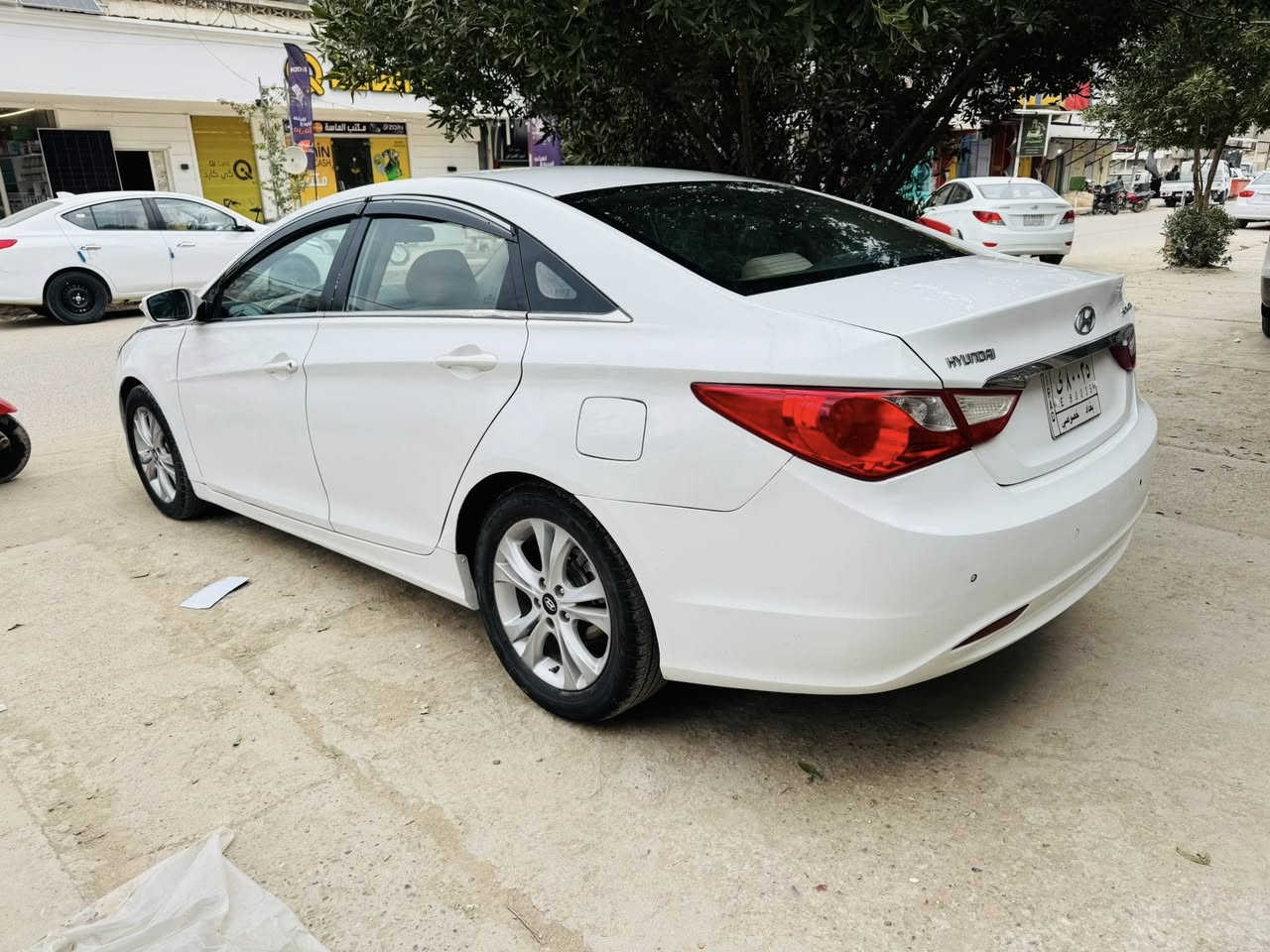 سلام عليكم 
سوناتا 2013 خليجي 
بيه صبغ ابيع عام
سياره خير من الله 
حداديه تايرات
سعره 94 وبيه مجال 
***********
