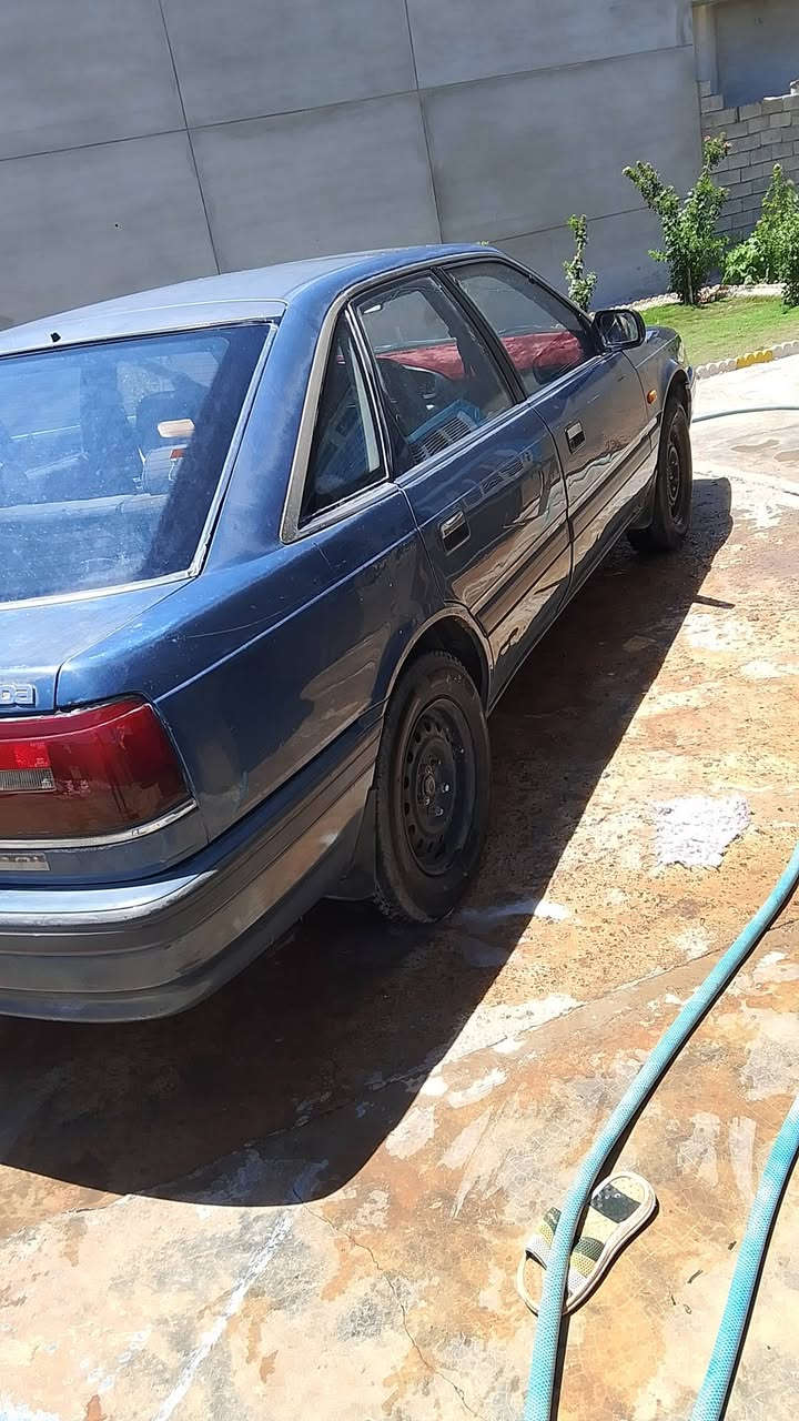 مازده 626محرك 8بخ نضيف كير نضيف سياره مال بيت نضيفه بيه كابون بانزين سنويه 2028 مشروع وطني مكان السياره اسعر 31 ارقم ***********
